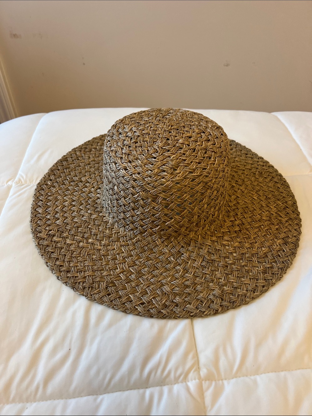 Lack Of Color Woven Straw Sun Hat - Brown